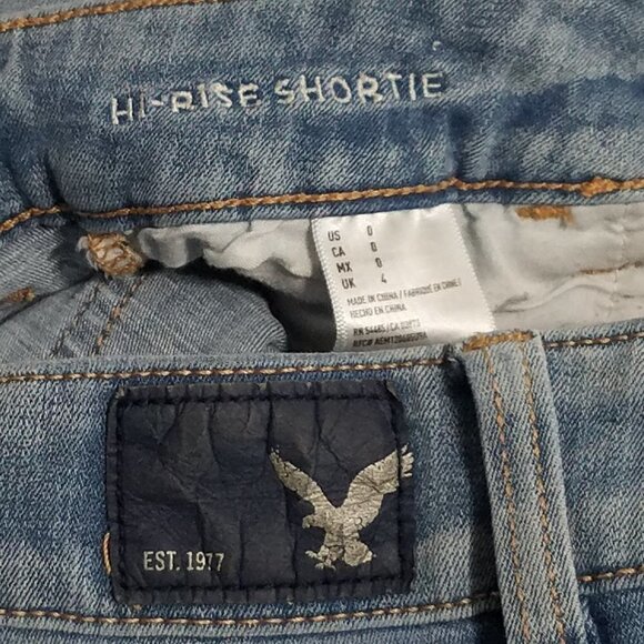 American Eagle Hi-Rise Shortie 360 Super Stretch - Picture 2 of 3
